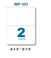 8.5”x11” Multi-Purpose Label
