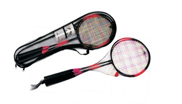 Luojiaqi 2 Player Badminton Racket Set